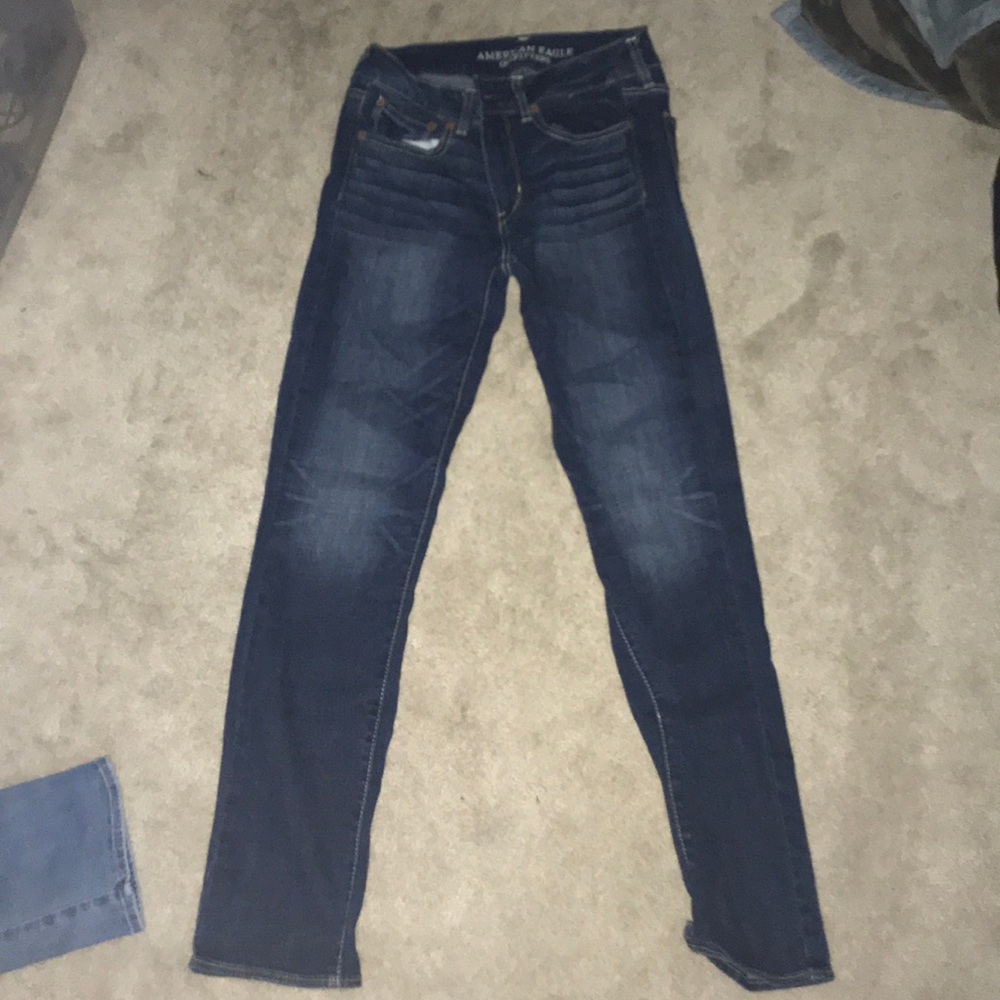 straight fit jeans, worn once!